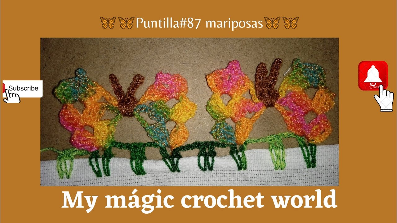 puntilla#87🦋 mariposas 🦋
