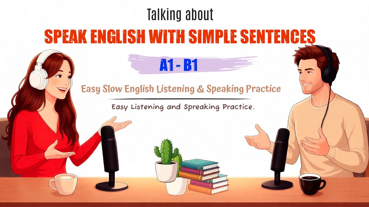English Podcast For Listening & Speaking Practice | Speak English With Simple Sentences