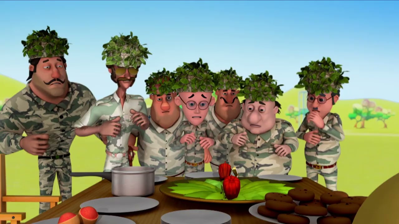 மோட்டு பட்லு - மோட்டு பட்லு அவுர் ஆர்மி ஃபன்கட் | Motu Patlu - Motu Patlu Aur Army For Funcut