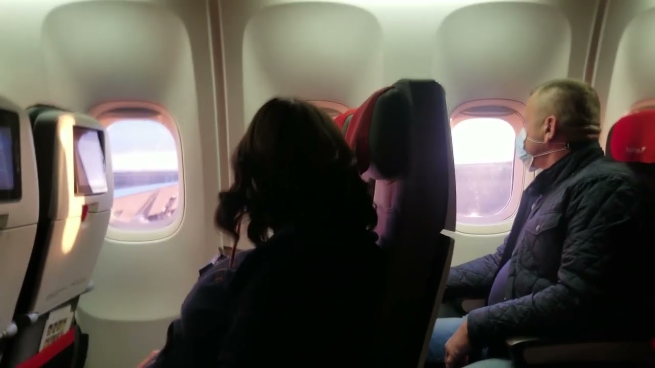 airplane take offs and landings, some turbulence