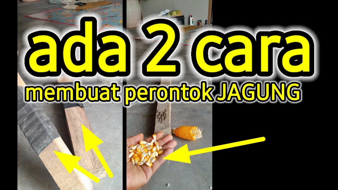 Alat perontok jagung dari kayu bekas #tutorial #carakreatif #alatmanual #beranda #perontokjagung