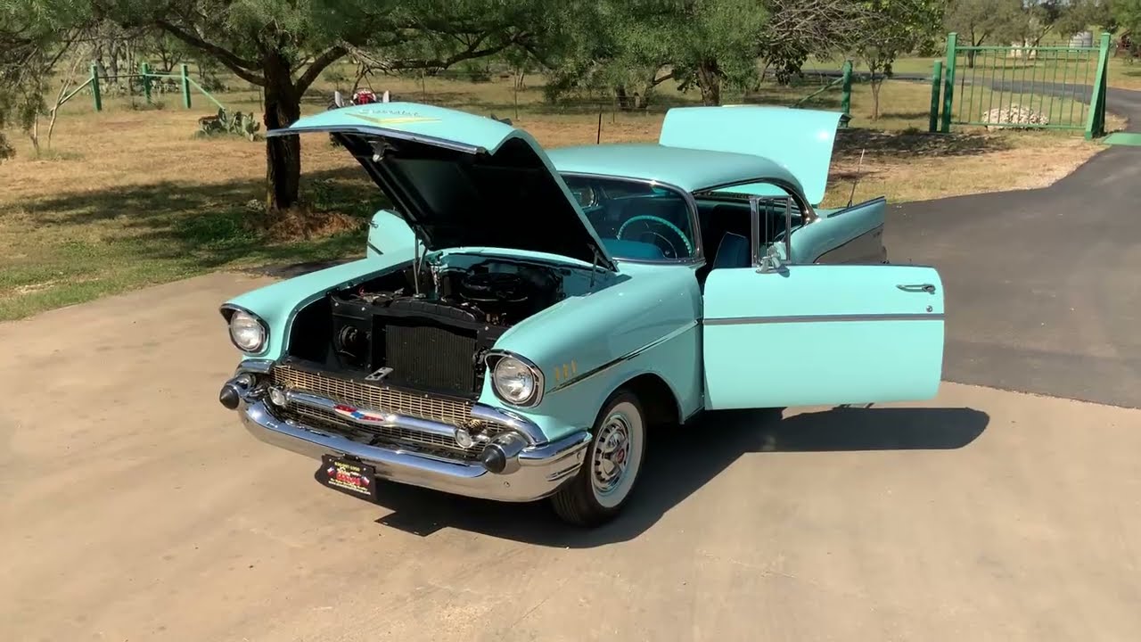1957 Chevrolet Bel-Air 305ci V8 TH350 Automatic Larkspur Blue