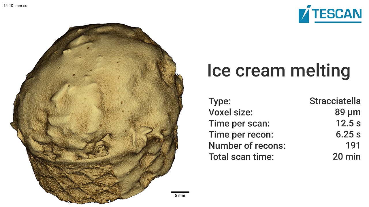 Food Science: Dynamic melting process