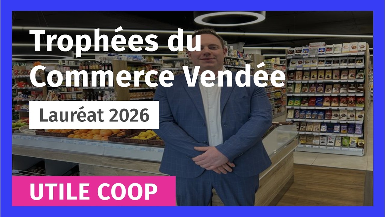 Trophées du Commerce Vendée : Utile Coop