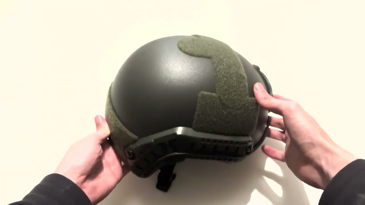 Customizing a Military helmet 
