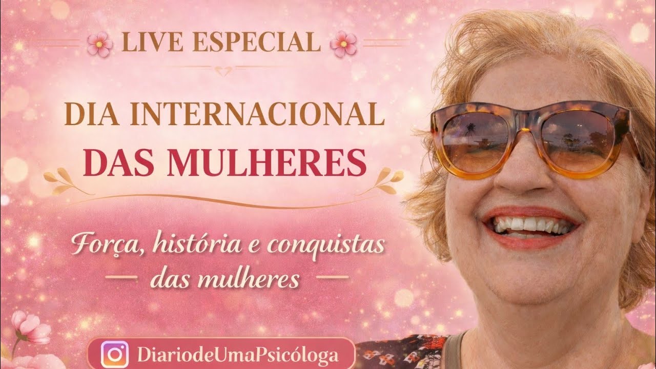 DIÁRIO DE UMA PSICÓLOGA! está ao vivo!