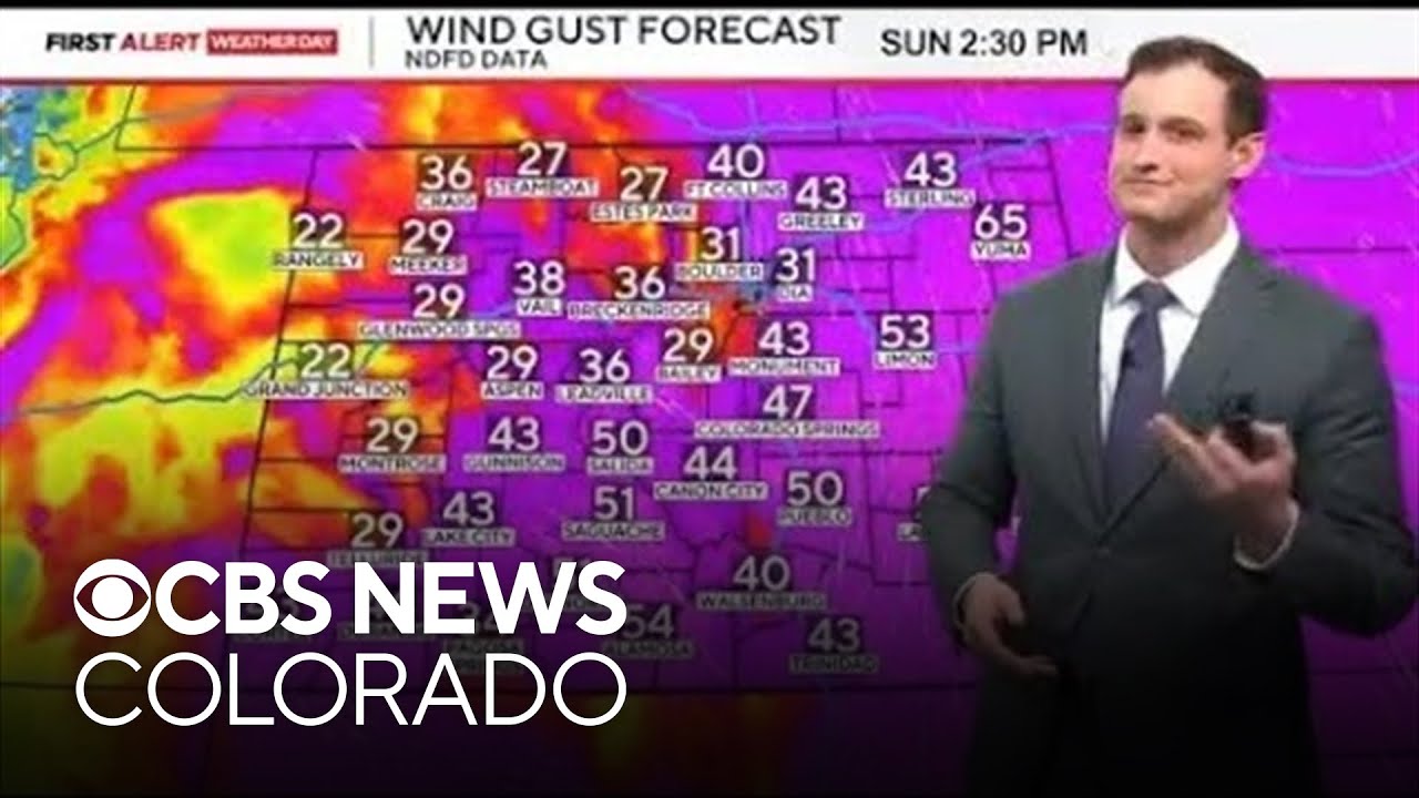 Denver set for more wind, rain, snow on Sunday. Historic heat wave for the week.