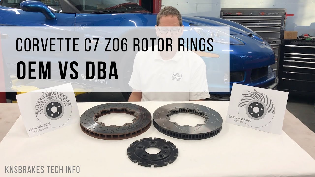 Corvette C7 Z06 Rotor Rings: OEM vs DBA