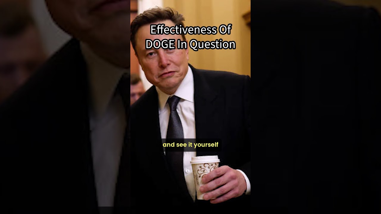 Is DOGE Effective? #mannyshow #onlinenews #newsonline #elon #elonmusk #doge