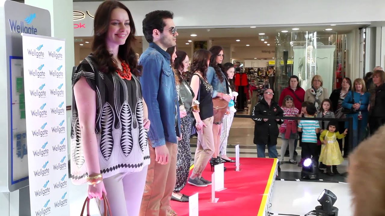 Dundee's Wellgate shopping centre. The Wellgate puts on a wonderful fashion show