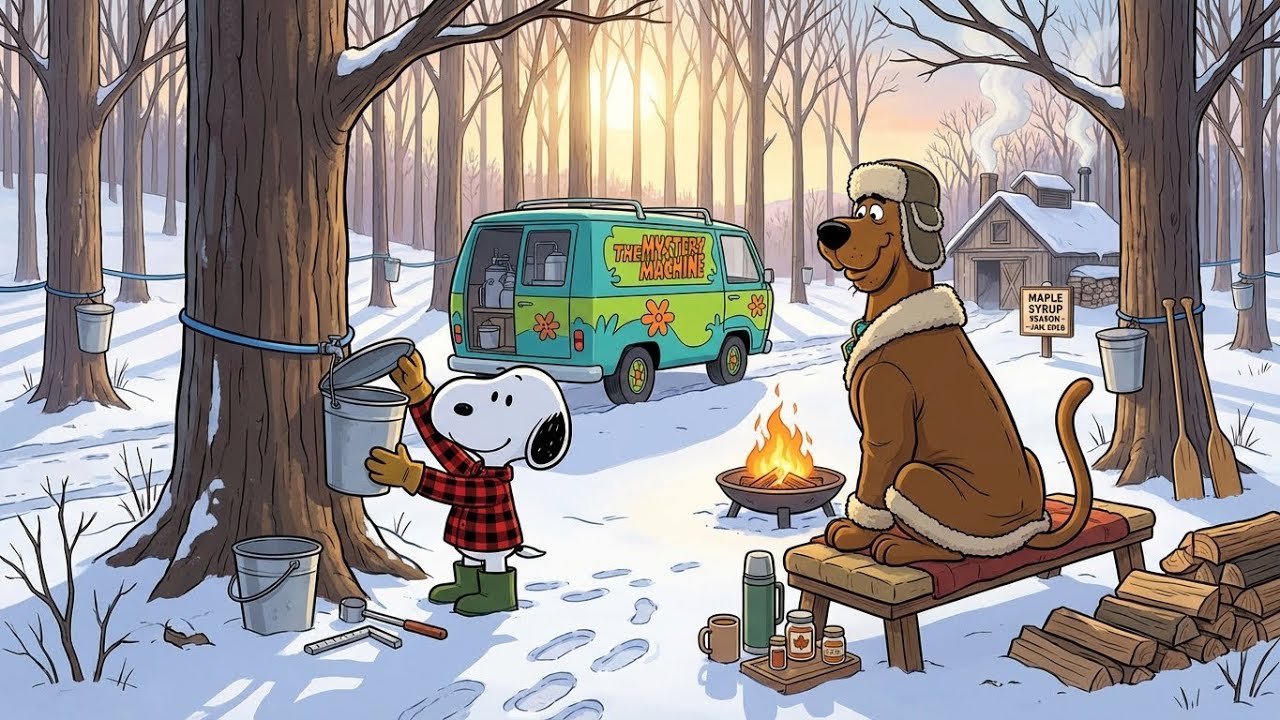 Quiet Morning with Snoopy 🌤️ Jazz for Study When You Have to Focus Early Before the Day Even Starts