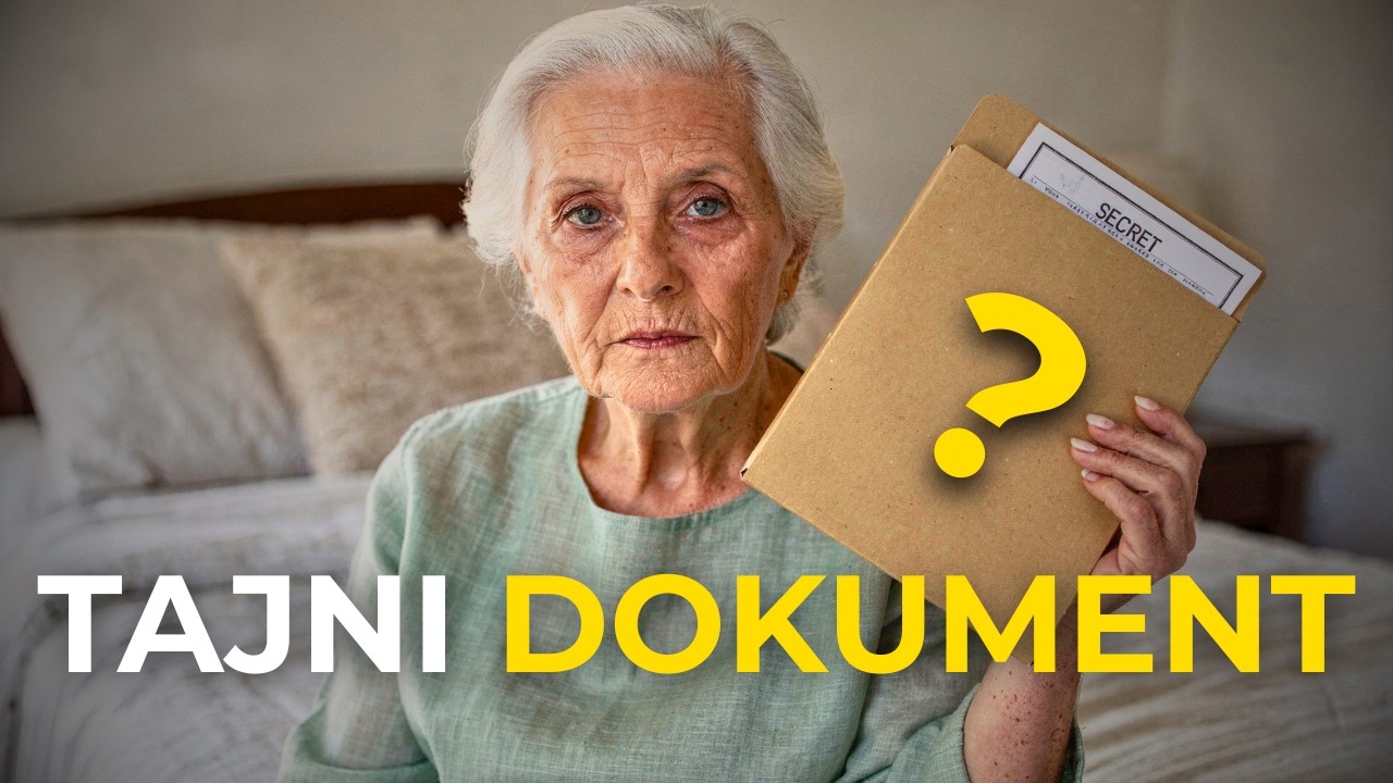 Tajni Dokument Koji Me Spasio Od Staračkog Doma S 82 Godine (Nije Oporuka)