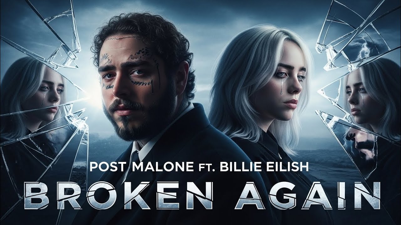 Broken Again – Post Malone ft. Billie Eilish | Emotional Song