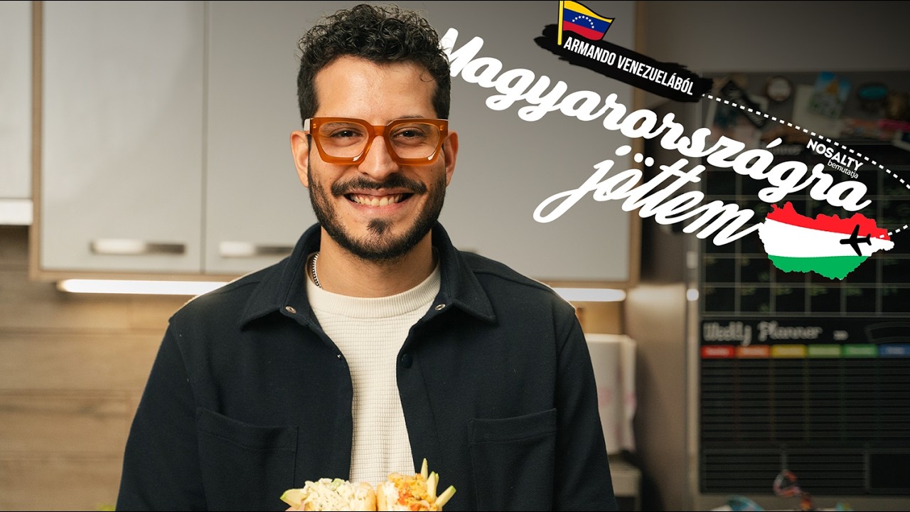 MAGYARORSZÁGRA JÖTTEM: Armando Venezuelából és az arepas I Nosalty