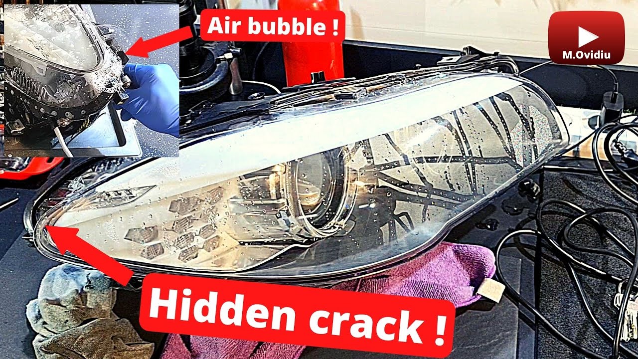 BMW Headlights Condensation repair part 2