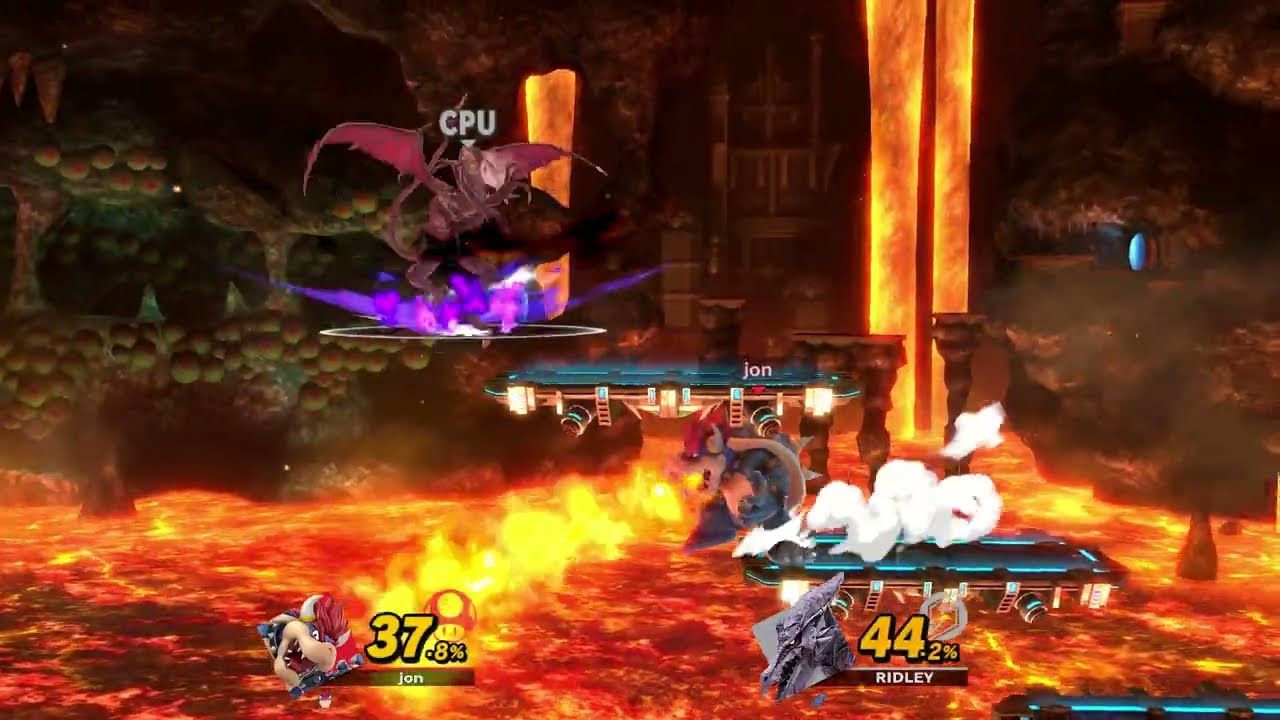 Super Smash Bros Ultimate - 2 player Smash vs CPU - Nintendo Switch - February 2019