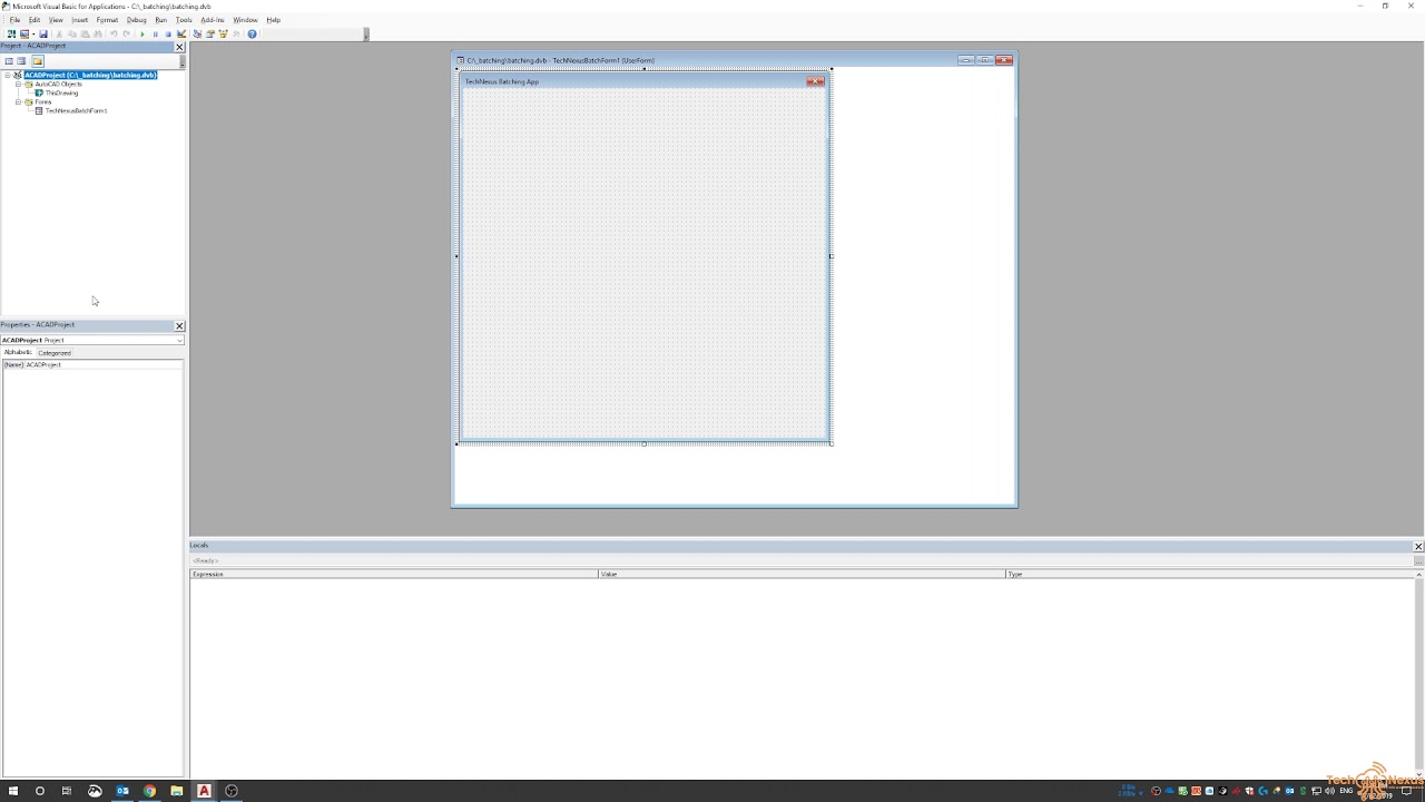 Coding week - AutoCAD Batch Script - Part 1