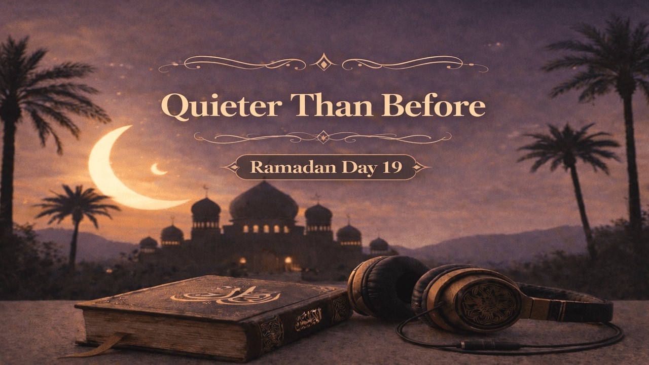 When Worship Becomes Quiet… Don’t Panic | Ramadan Day 19 Reflection