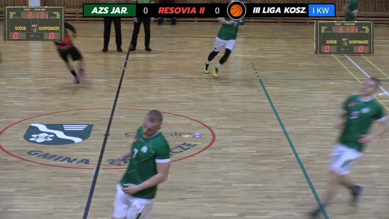 Mecz III Ligi koszykówki AZS JAROSŁAW - PEMPAVITA RESOVIA II RZESZÓW 8.02.25 r.