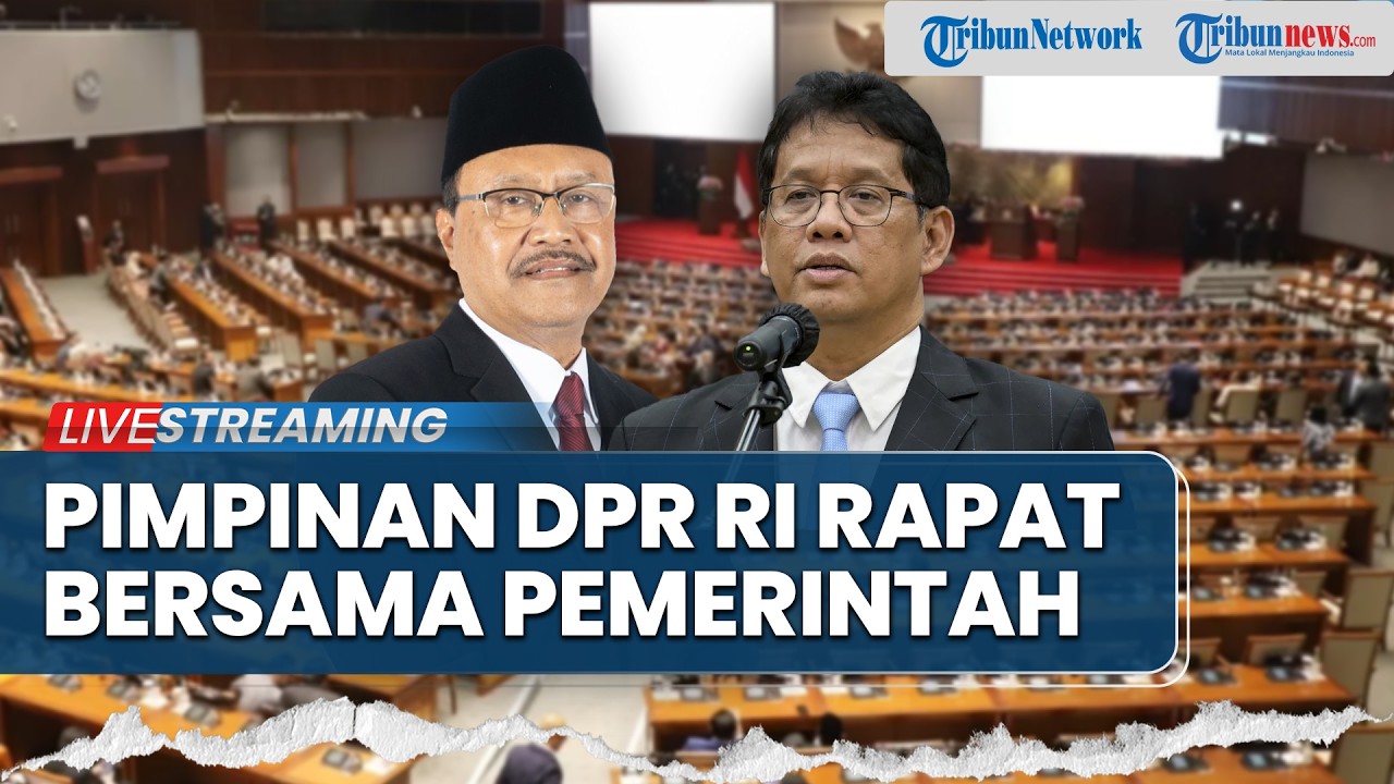 🔴LIVE: Pimpinan DPR RI Rapat Bersama Para Menteri Membahas Tata Kelola Jaminan Sosial Kesehatan