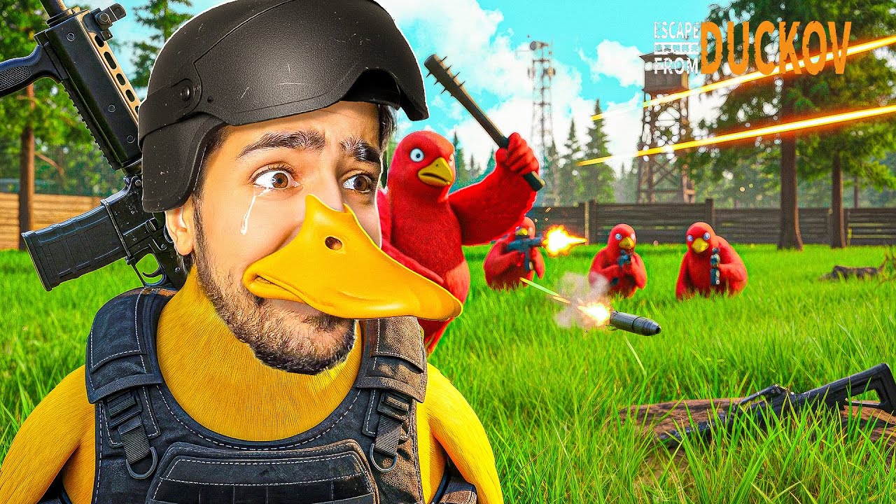 فرار اردکی، خیلی بازیش قشنگه ( زیر نویس فارسی ) ! 🦆🔥 | Escape from Duckov