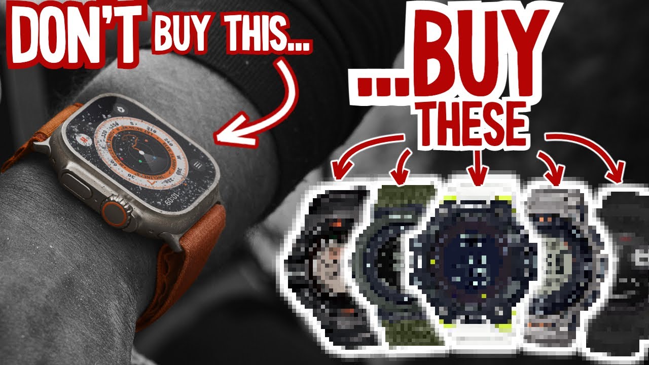 5 Adventure Watches that are BETTER than the Apple Watch Ultra