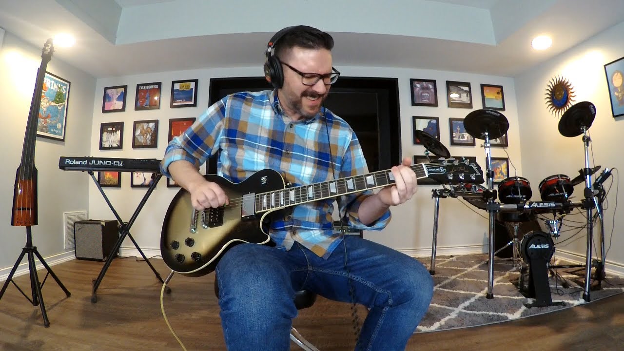 Guitar Cover : Rush - Beneath, Between, & Behind