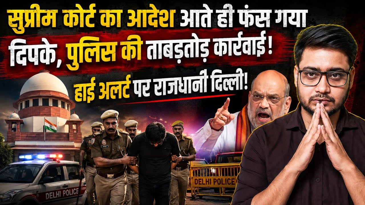CJP & Abhijit Dipke Exposed! Delhi Police in Action Mode After Supreme Court Order!