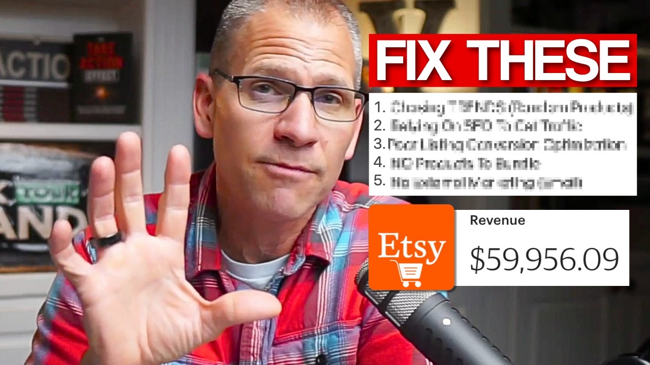 Fix These 5 Things Or Your Etsy Sales Will SUFFER