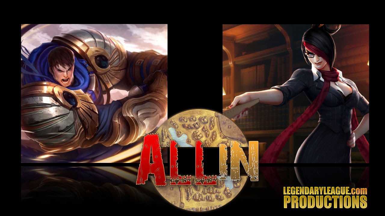 League Of Legends - ALL IN - Fiora vs Garen