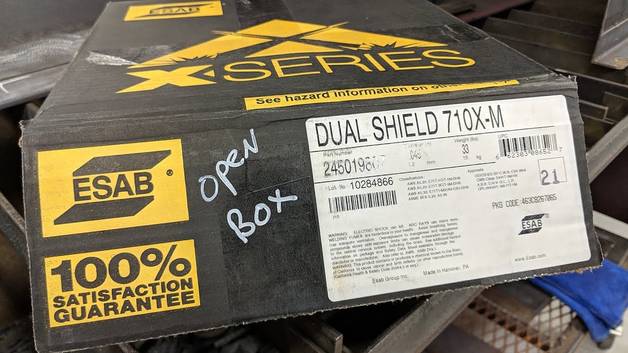 Test drutu ESAB Dual Shield 710X-M