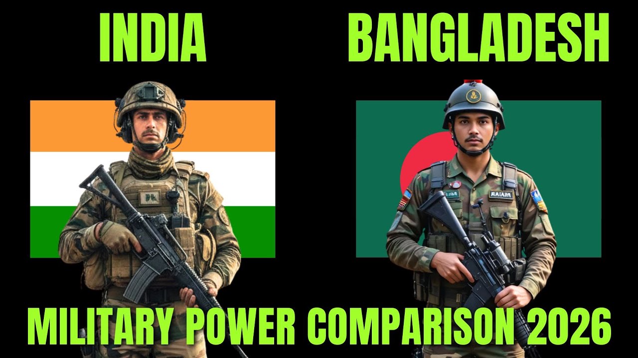 India vs Bangladesh Military Power Comparison 2026