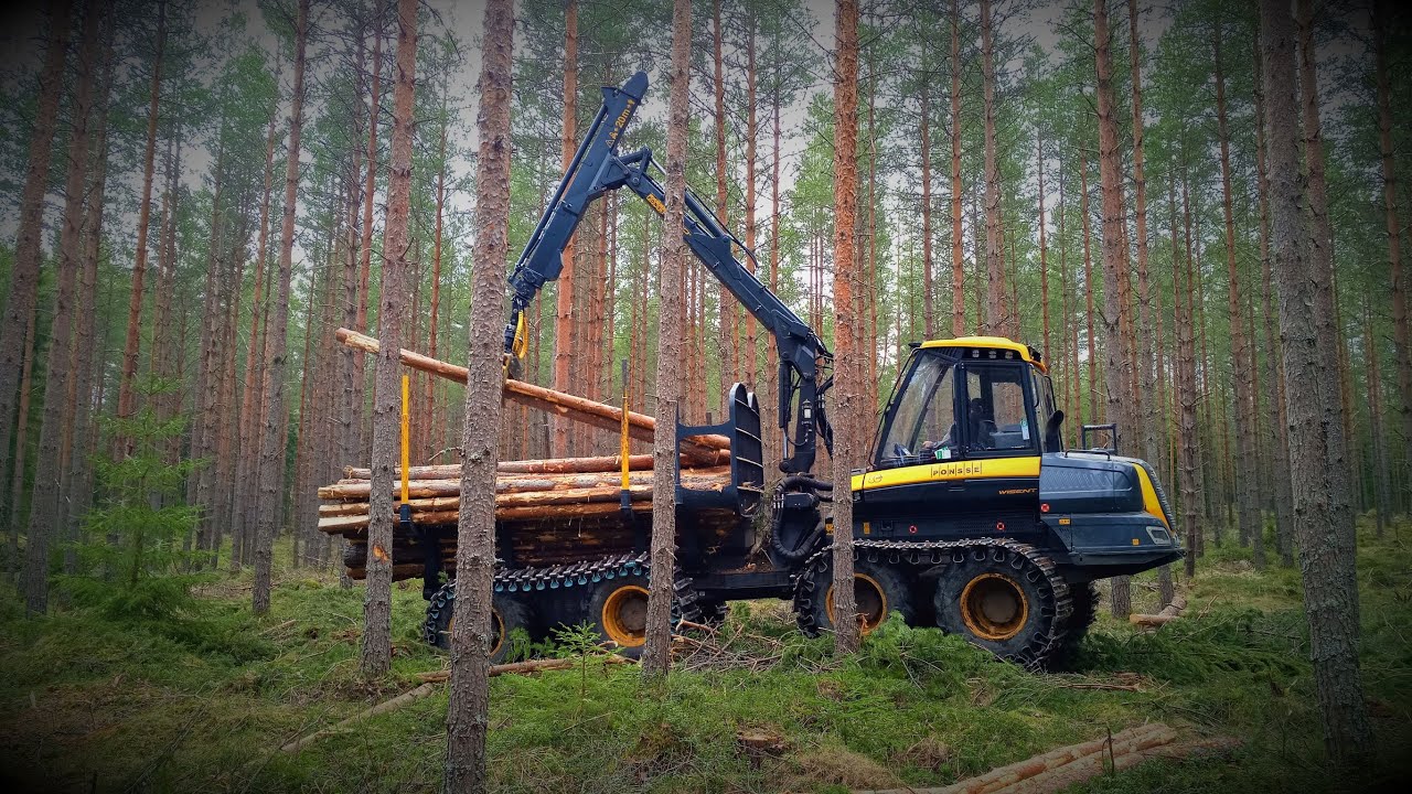 Koneurakointi Keskimaa Oy:n Ponsse WISENT, osa 2/2.