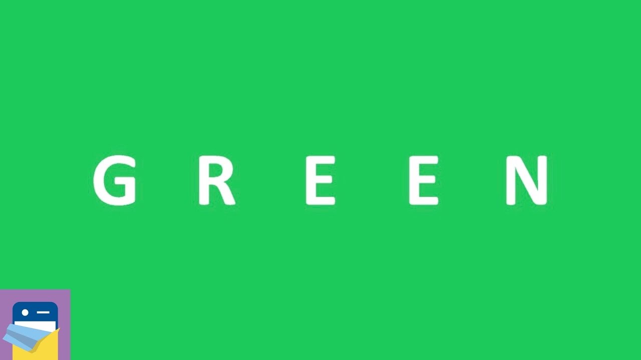 green (game): iOS / Android Gameplay Walkthrough Part 1 (by Bart Bonte)