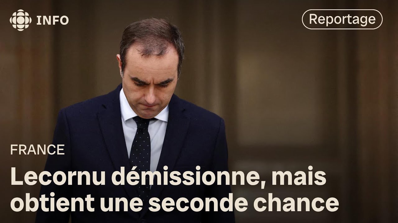 Le premier ministre en France S&eacute;bastien Lecornu et sa mission de la derni&egrave;re chance