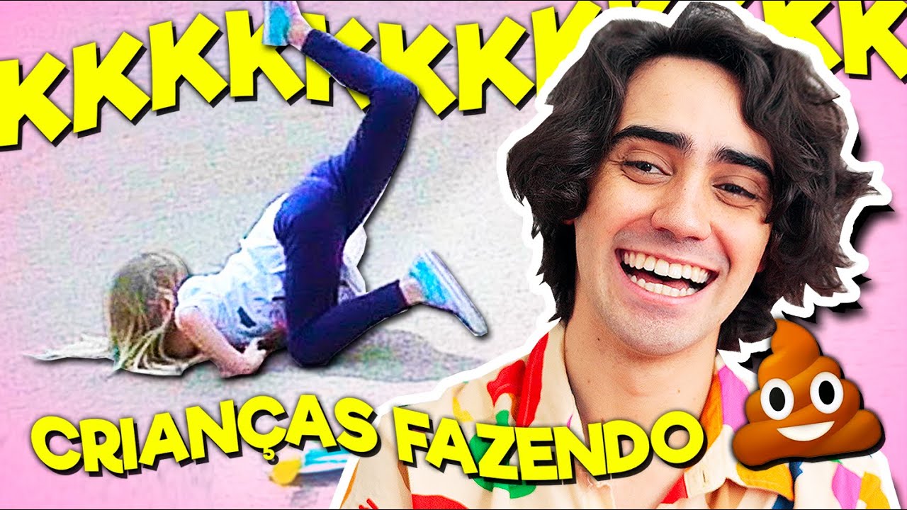CRIANÇAS APRONTANDO E SE DANDO MAL KKKK