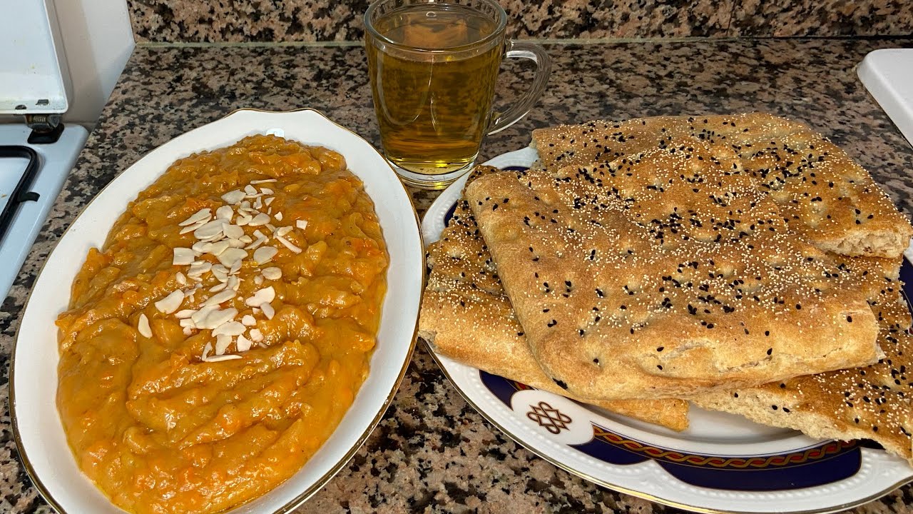 طرز تهیه حلوا زردک یک صبحانه افغانی، قوی و خوشمزه حمایت را فراموش نکنید عزیزانم ❤️🥰