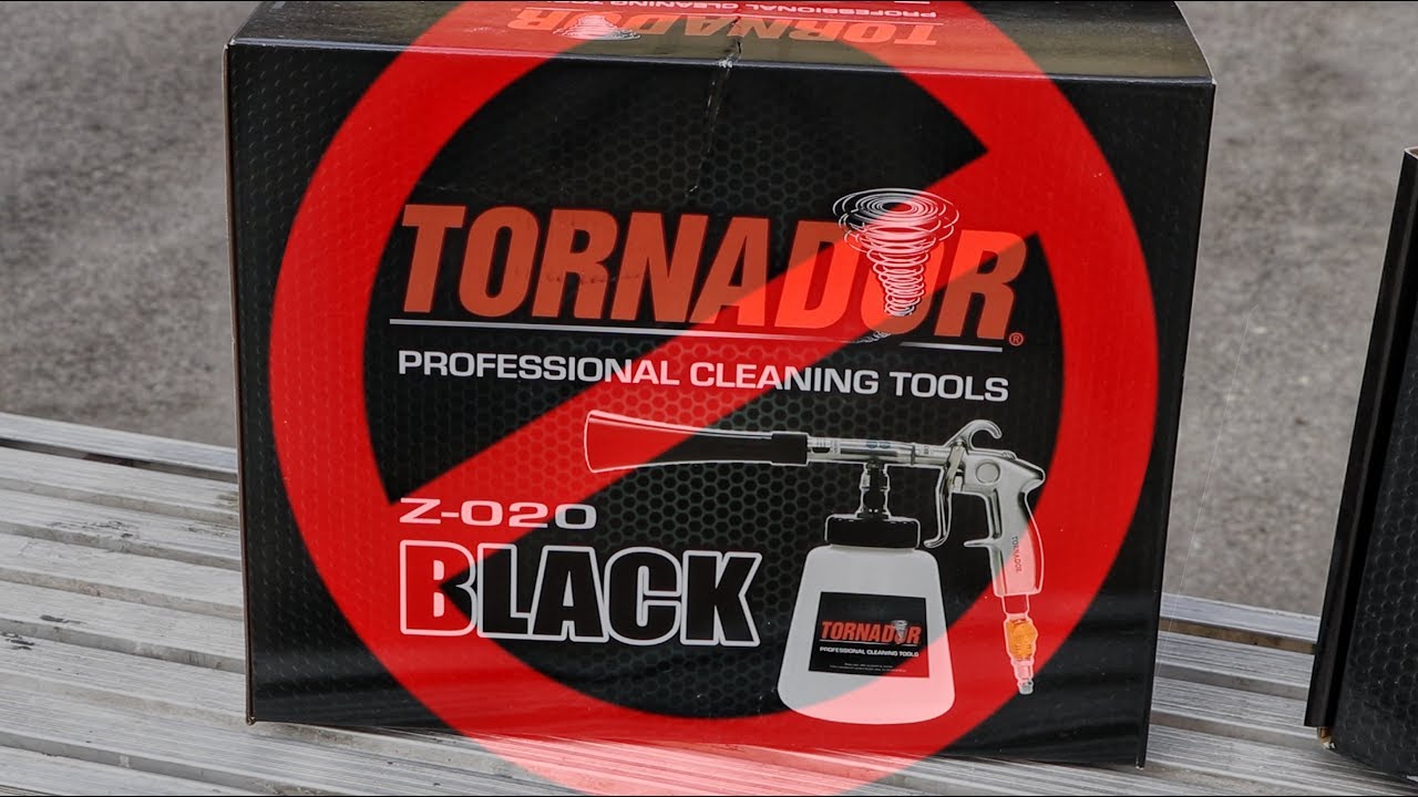 Do you need a Tornador for auto detailing? (NO.)