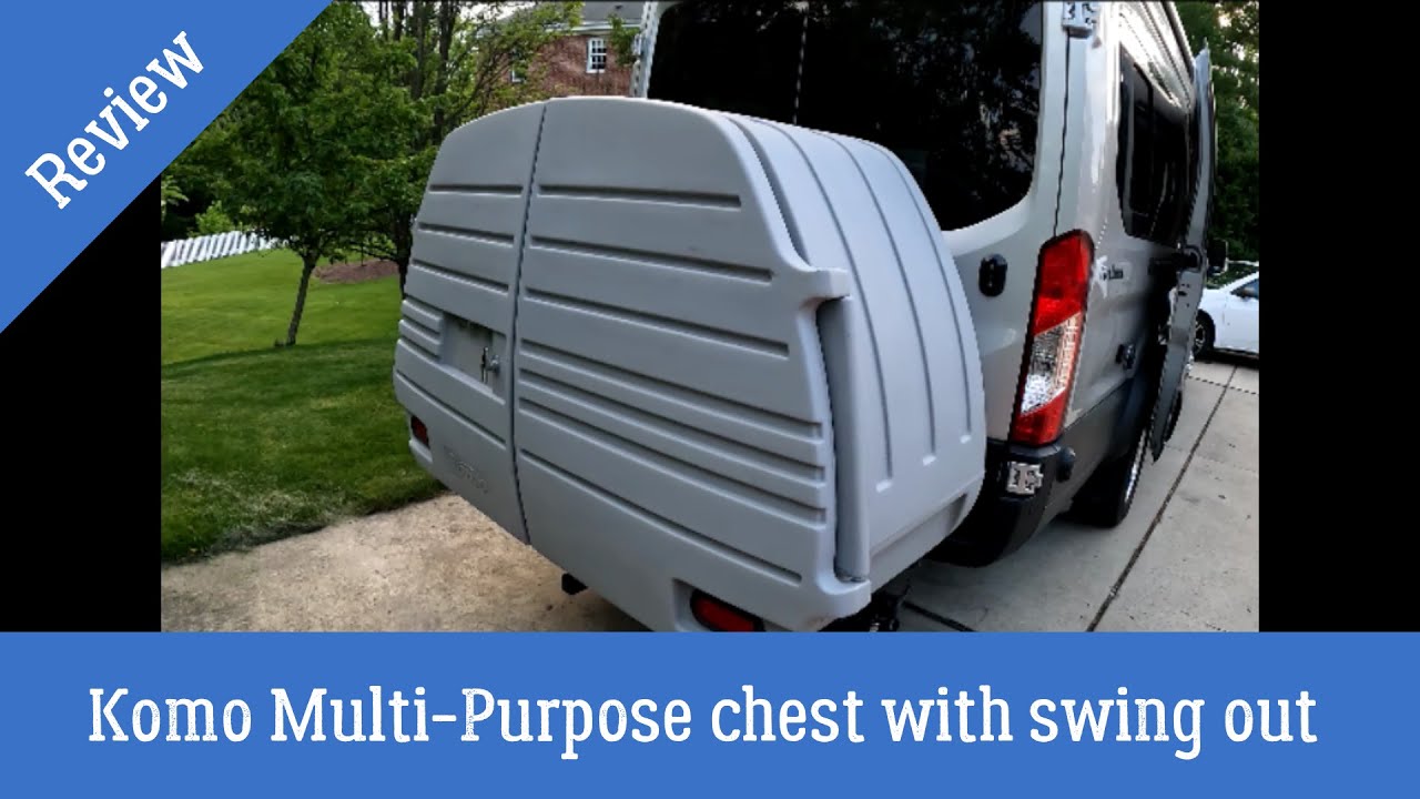 Komo multi purpose cargo chest with swing away review  Model 01-80-0110