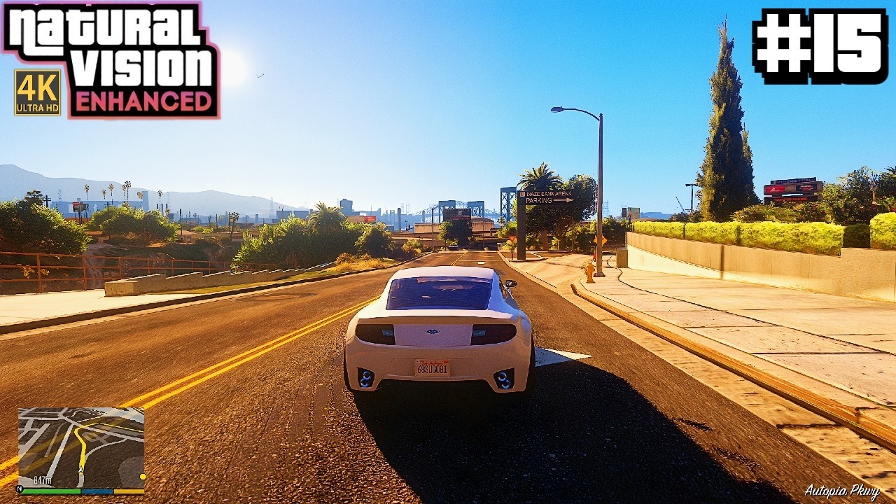 Grand Theft Auto 5 Natural Vision Enhanced Gameplay Walthrough Part 15 - PC 4K 60FPS No Commentary