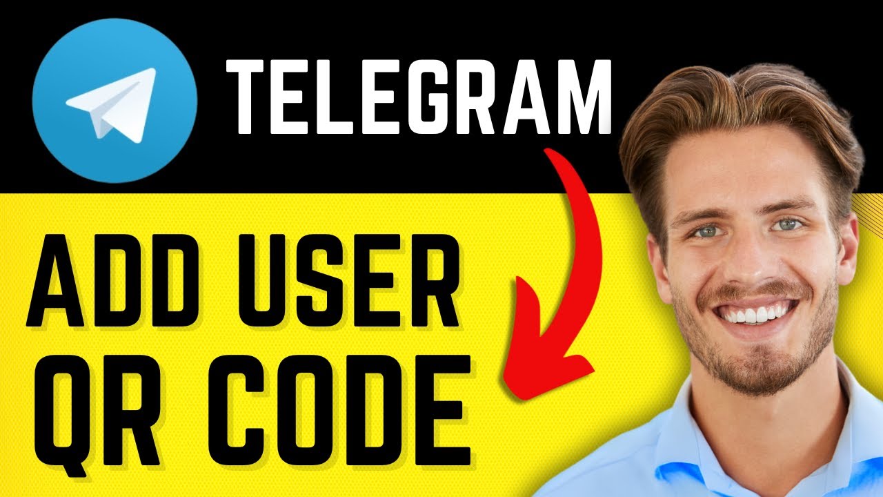 How To ADD Someone On Telegram With QR Code | How to Add Friends With QR Code - 2024