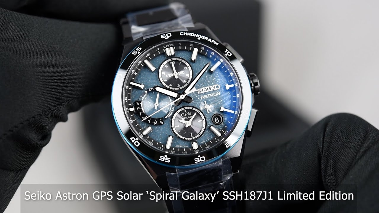 Часы Seiko Astron GPS Solar ‘Spiral Galaxy’ SSH187J1 Limited Edition