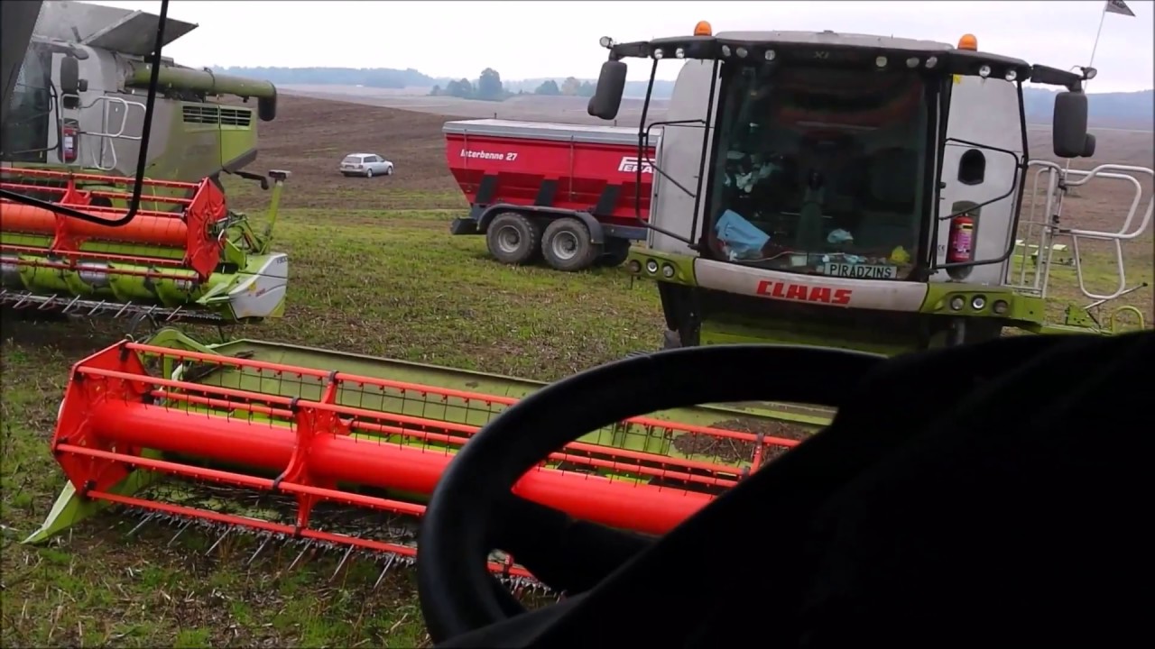 Harvest season [2017] Claas Tucano 570 [Cab View] (Skats no kombaina kabīnes) [2017]