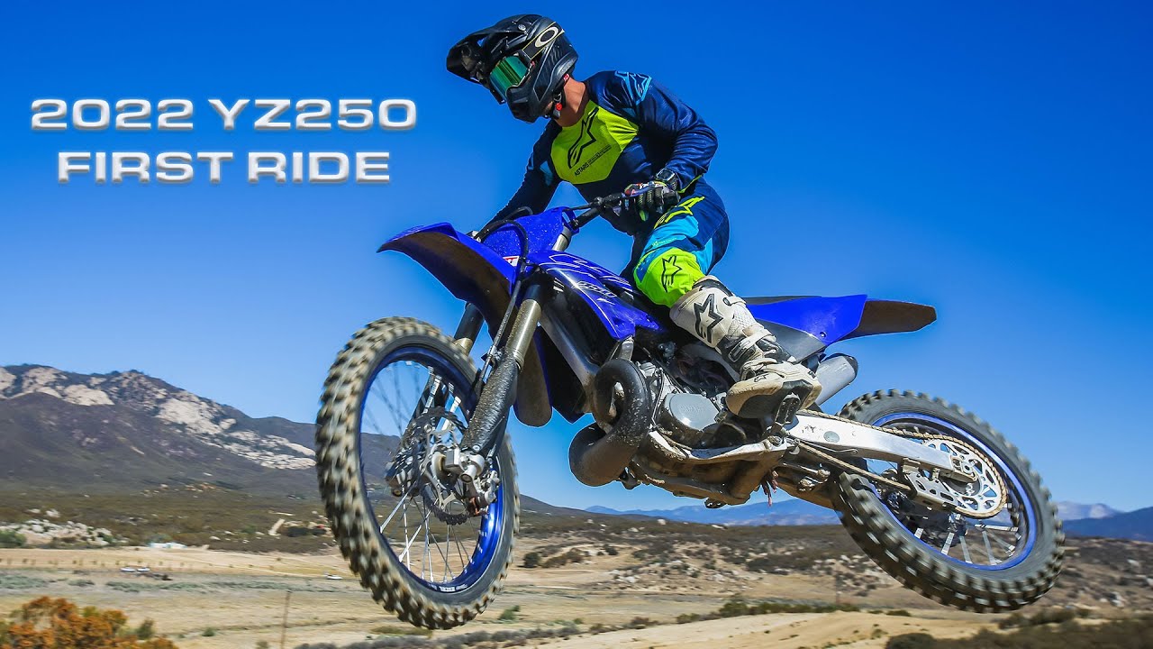 2022 YZ250 FIRST RIDE // GoPro Hero9 Hot Laps Cahuilla Creek MX