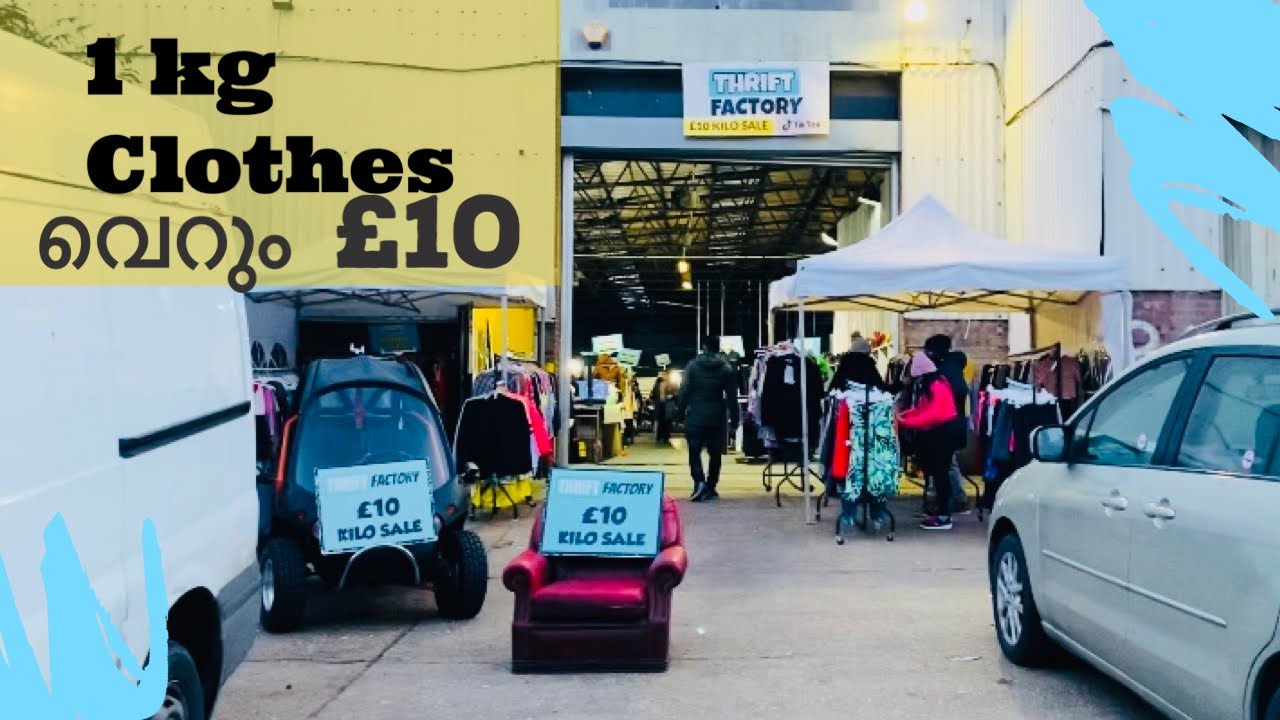 Thrift Factory Thames Road London | £10/kg Sale in London | The Best Thrift Store in London 2022