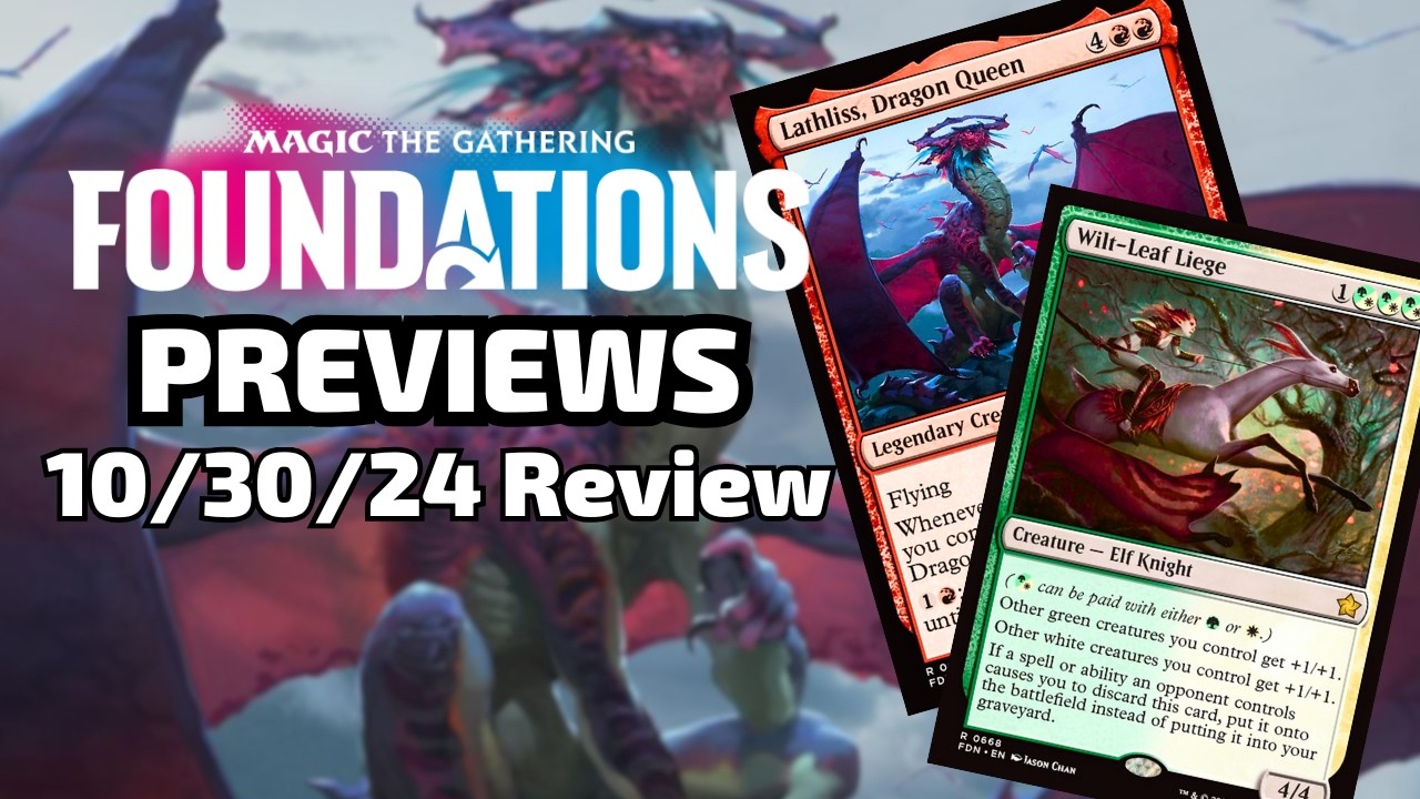 Foundations Has PILES of AMAZING Cards | MTG Previews Spoilers