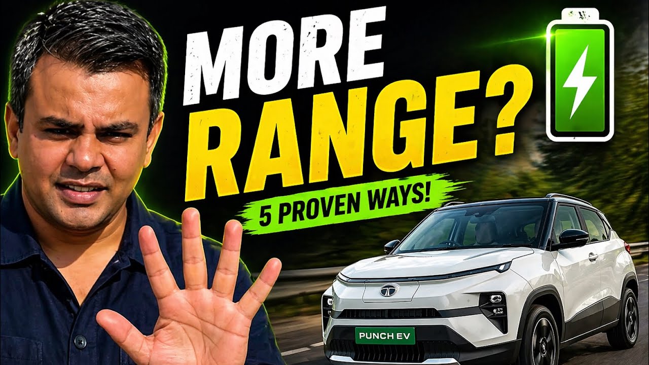 🚗⚡ Top 5 Proven Ways to BOOST Your EV Range Instantly! | Maximize Battery Efficiency 