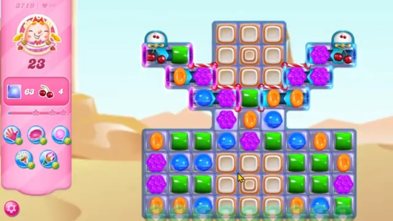 Candy Crush Saga LEVEL 3719 NO BOOSTERS