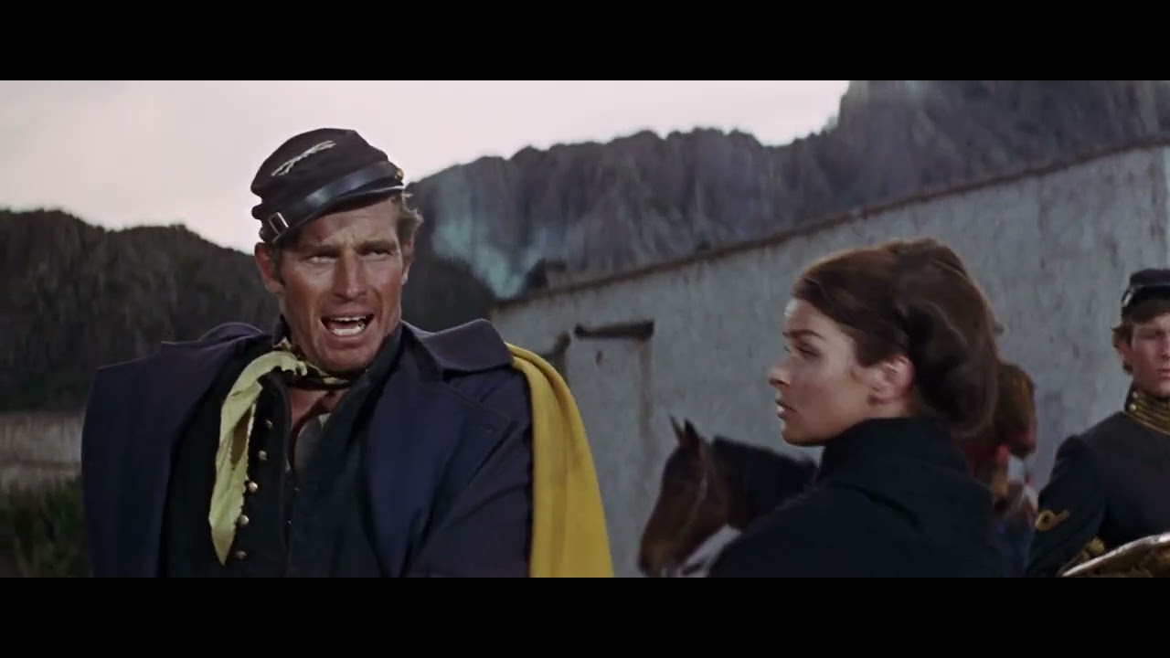 Major Dundee (1965) Charlton Heston, Richard Harris & Senta Berger