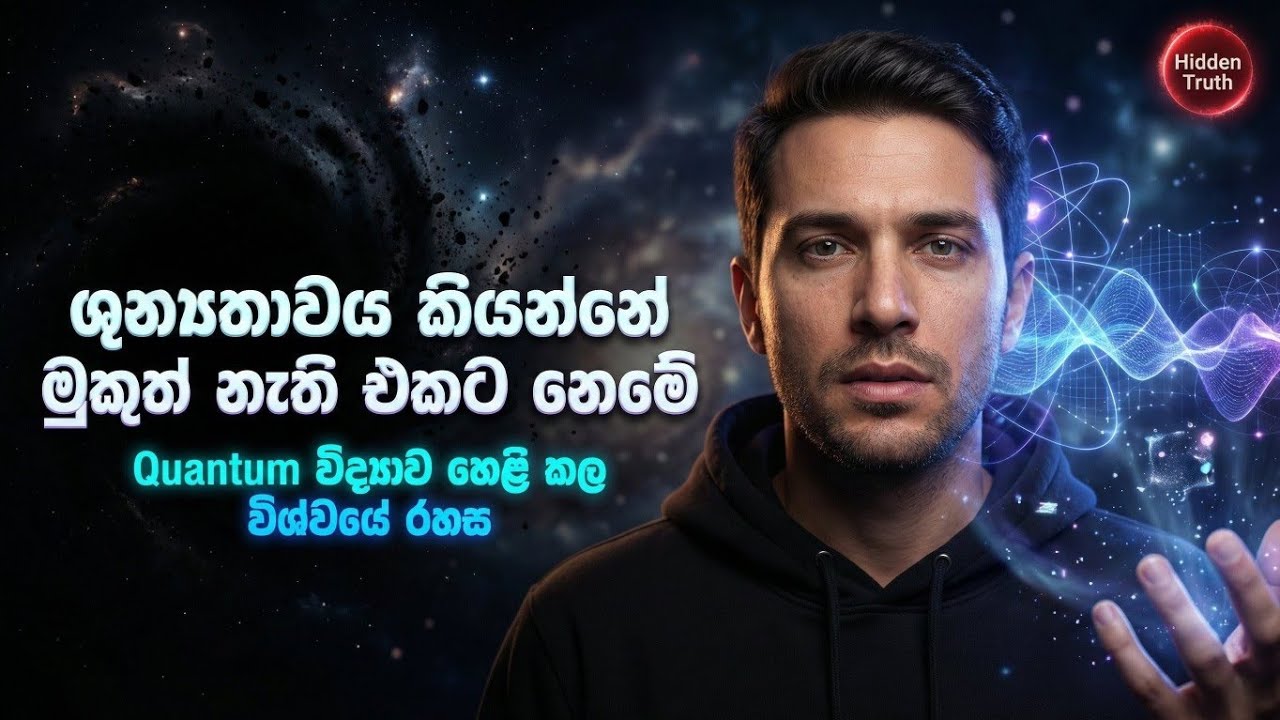 විශ්වයේ රහස 🌌 ක්වොන්ටම් රික්තය සහ බෞද්ධ ශූන්‍යතාවය | Quantum Vacuum vs Buddhist Emptiness